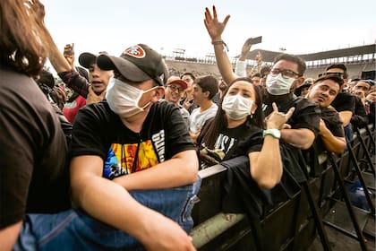Público en el Vive Latino 2020, el último gran festival que se realizó antes de las suspensiones masivas. El coronavirus hundió un poco más a una escena golpeada