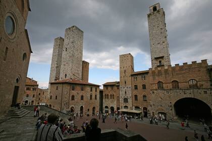 Pueblo amurallado de San Gimignano, en la provincia de Siena, en la región Toscana, Italia.