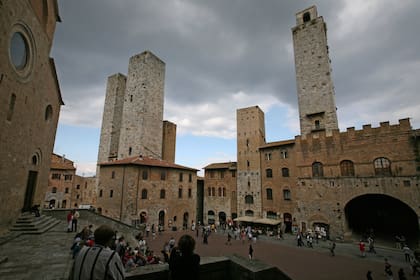 Pueblo amurallado de San Gimignano, en la provincia de Siena, en la región Toscana.