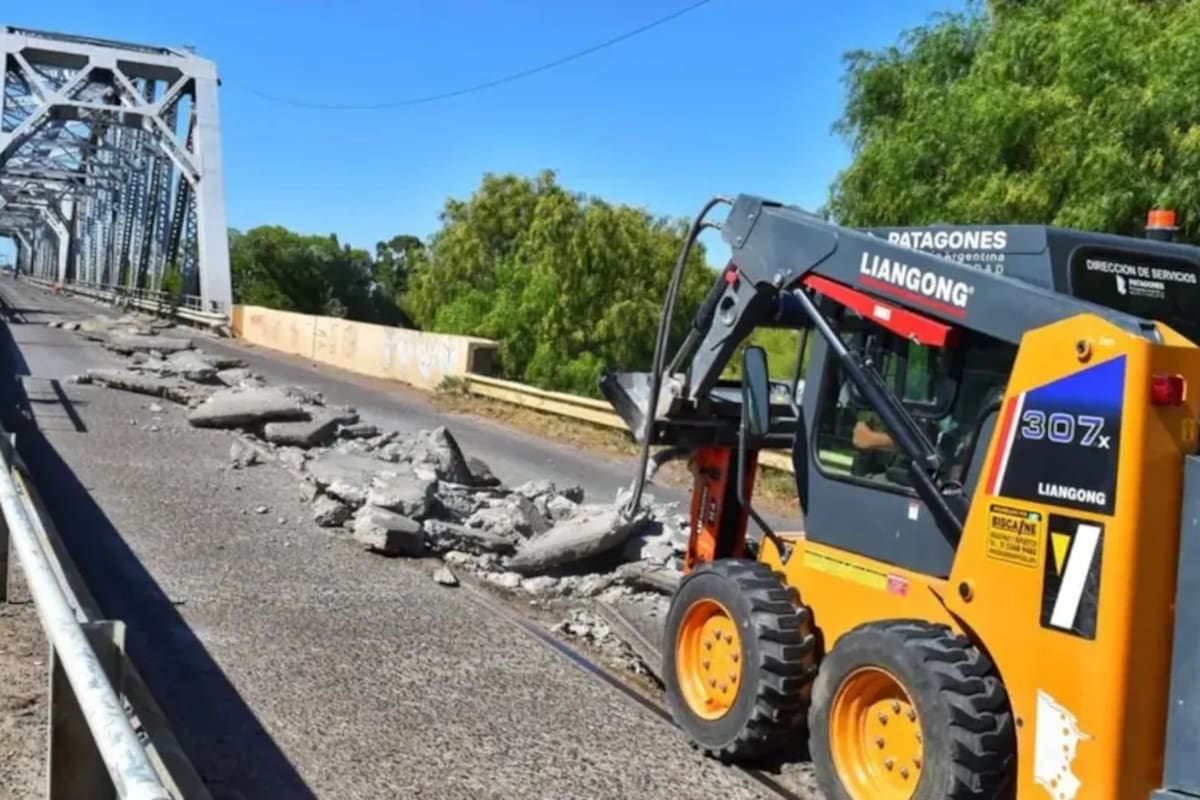 Puente Ferrocarretero cerrado: Buenos Aires y Río Negro deberán usar un solo puente para cruzar entre provincias