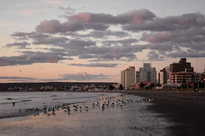La provincia está lejos del récord histórico de ocupación del 90 por ciento; hay localidades, como Esquel, que debieron retroceder de fases; en Puerto Madryn (foto) los visitantes buscan las playas para mantener la distancia social