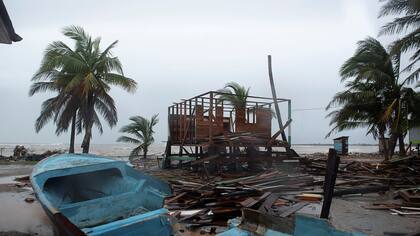 Daños en Puerto Cabezas, Nicaragua, por el huracán Iota