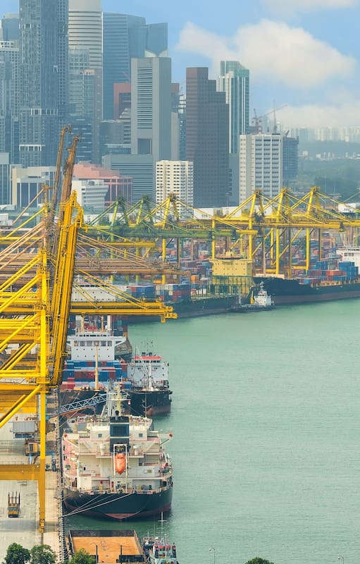 Puerto de Singapur