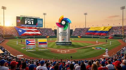 Puerto Rico vs. Colombia: hora y cómo ver en vivo el Clásico Mundial de Béisbol