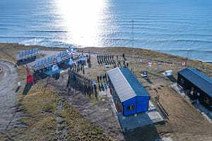 La Armada argentina hizo una instalación en territorio chileno y el país vecino inició un reclamo