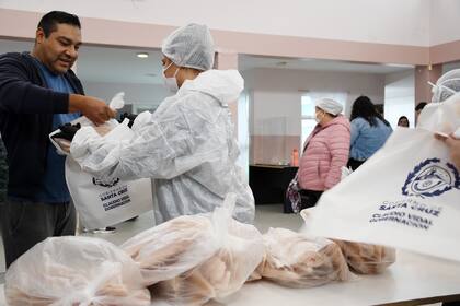 Puestos de entrega de merluza del gobierno santacruceño