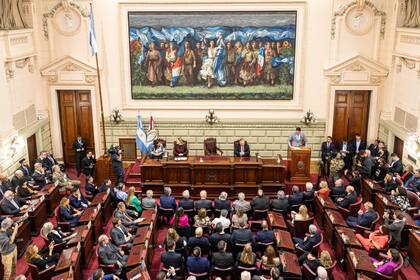 Pullaro en la apertura de las Sesiones Legislativas de Santa Fe