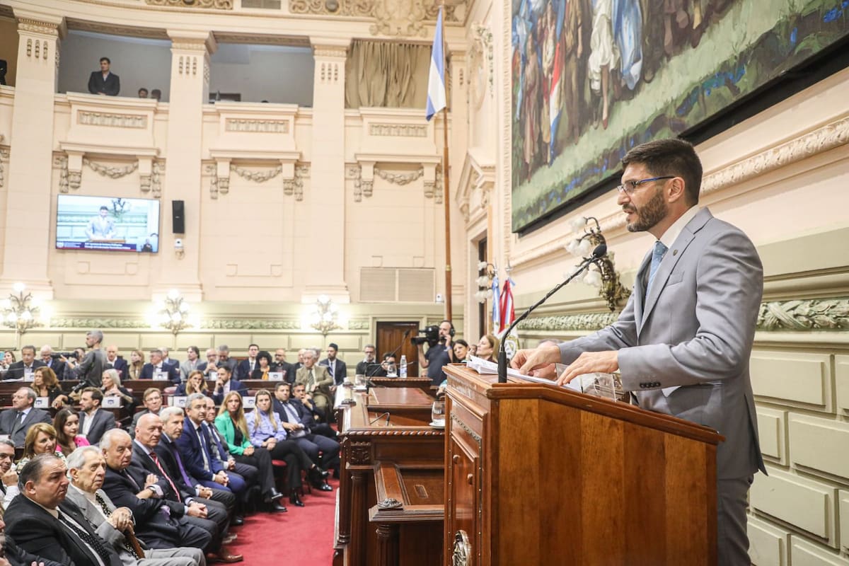 Pullaro en la apertura de las Sesiones Legislativas de Santa Fe