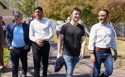 Pullaro recibió a Torres, Llaryora y Valdés al calor de los Juegos Suramericanos