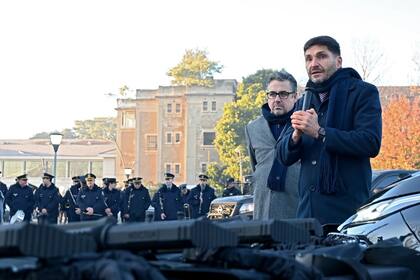 Pullaro y Cococcioni hablaron ante diferentes funcionarios, fuerzas policiales, judiciales y penitenciarias.