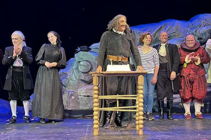 Puma Goity, nominado por su labor en la obra Cyrano