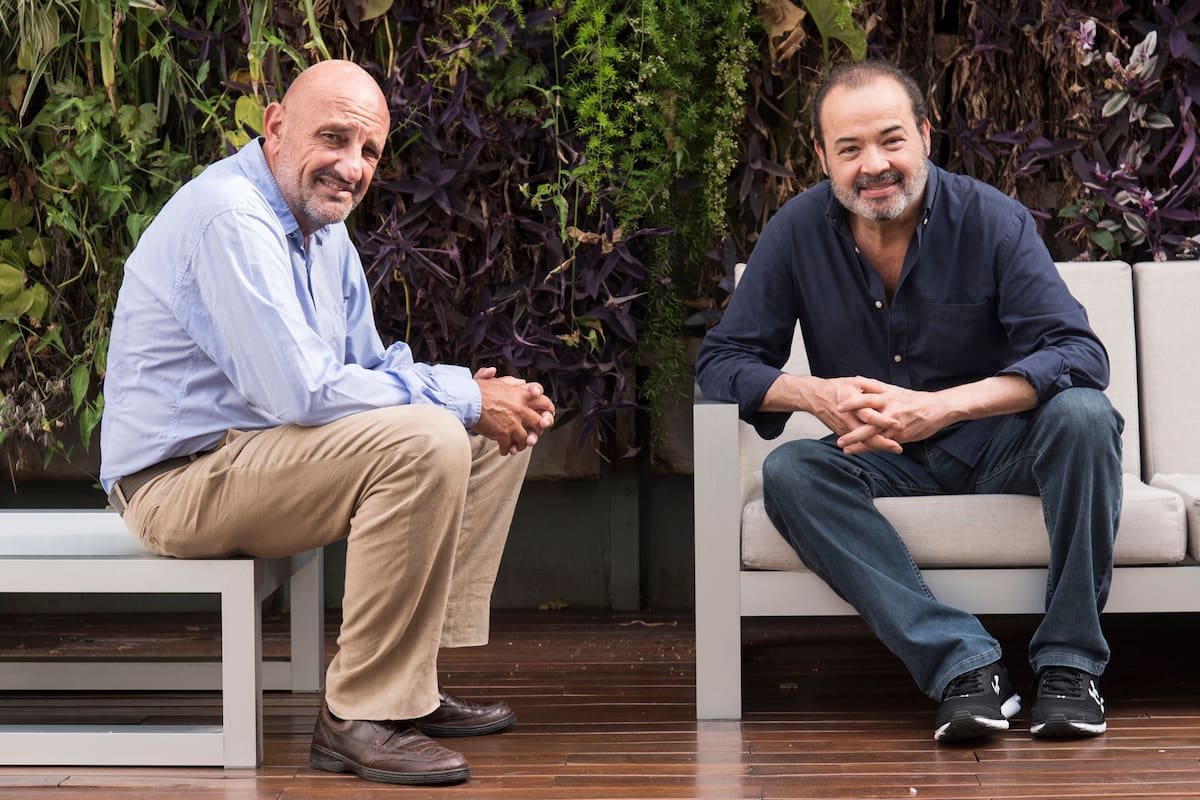 Puma Goity y Jorge Suárez