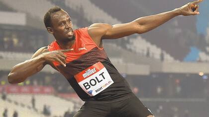 Puma podría crear una marca en torno a Usain Bolt, su máxima estrella, y usar como logotipo su característica celebración