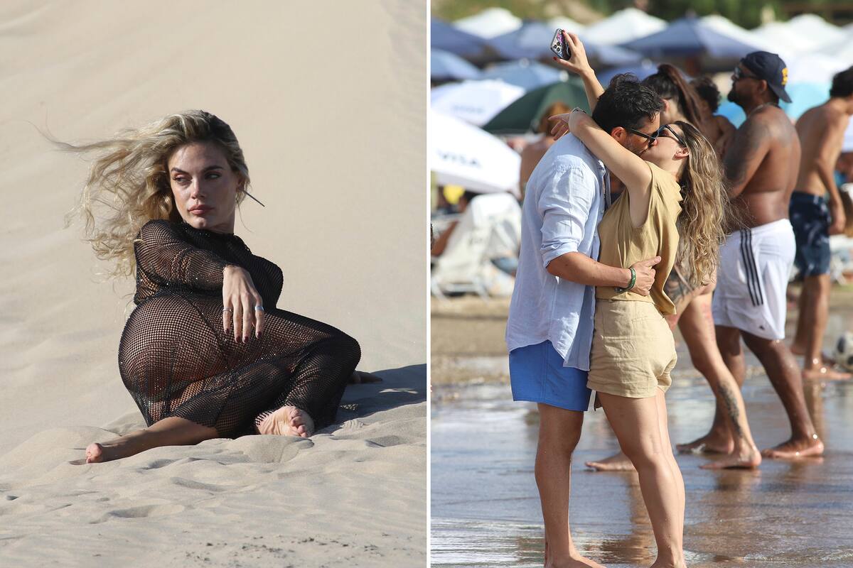 Punta del Este 2024: de la producción sexy de Emilia Attías al beso apasionado de Germán Paoloski y Sabrina Garciarena a la orilla del mar