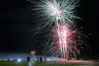 Punta del Este, Año Nuevo, fiesta, fiestas, fin de año, fuegos artificiales, pirotecnia, playa, Uruguay, esteño, esteña