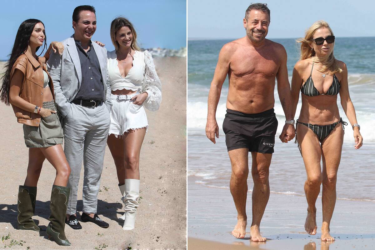 Punta del Este: del reencuentro de Cristian Castro con un de sus ex a las largas caminatas de Ricky Sarkany