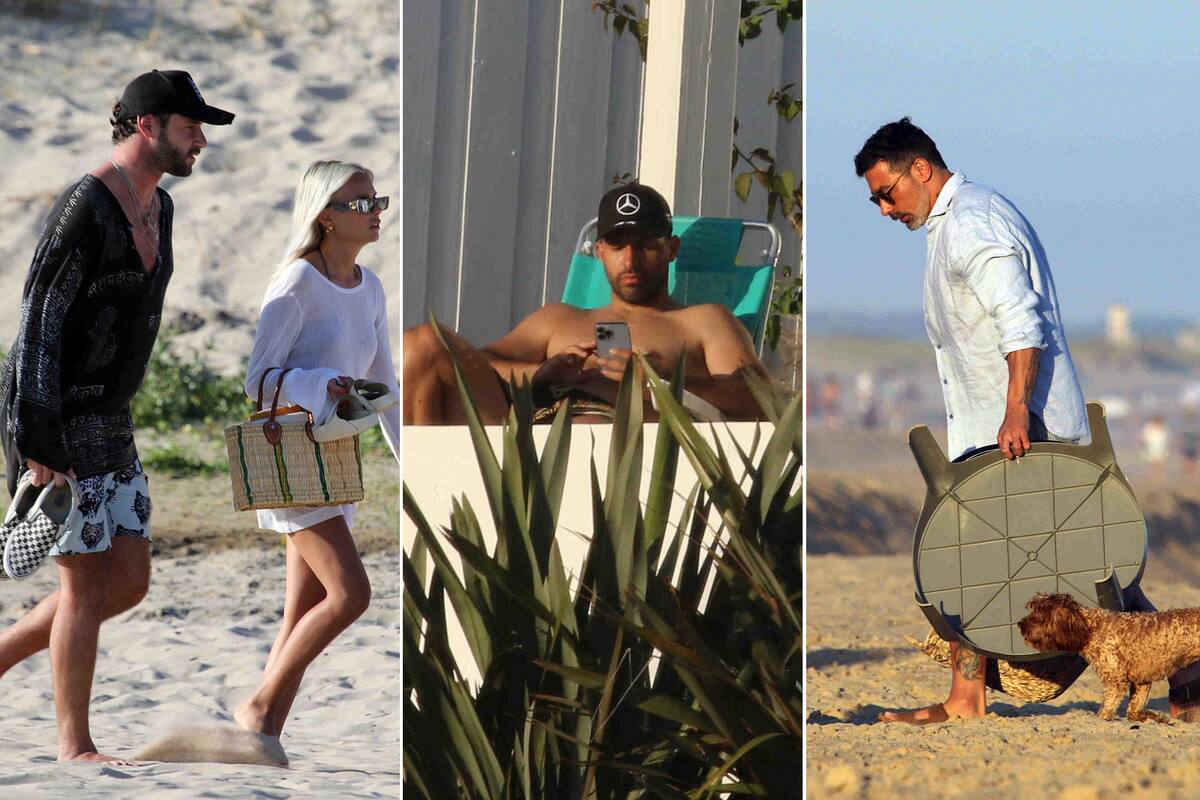 Punta del Este: las tardes de sol, arena y romance de Valentina Zenere, el Kun Agüero y el Pocho Lavezzi