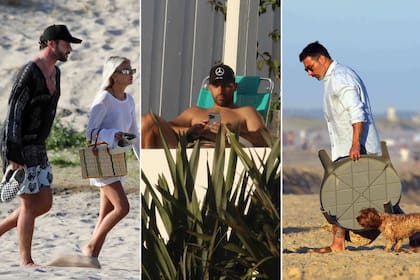 Punta del Este: las tardes de sol, arena y romance de Valentina Zenere, el Kun Agüero y el Pocho Lavezzi
