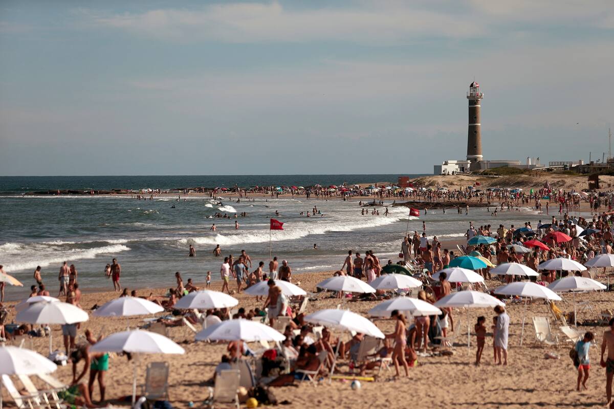 Punta del Este lleno de turistas y hay preocupación por un nuevo récord