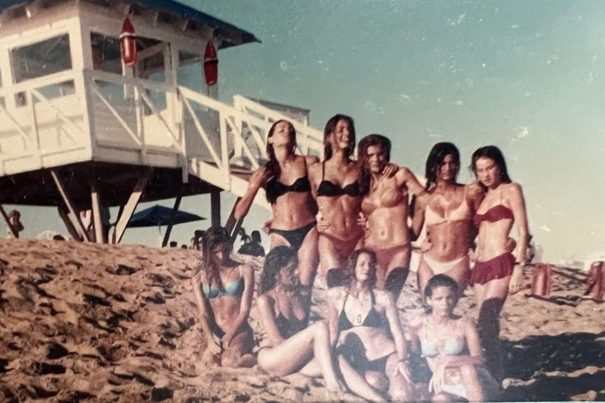 Punta del Este, verano de 1995. Dotto Beach, de Pancho Dotto, en Laguna Garzón