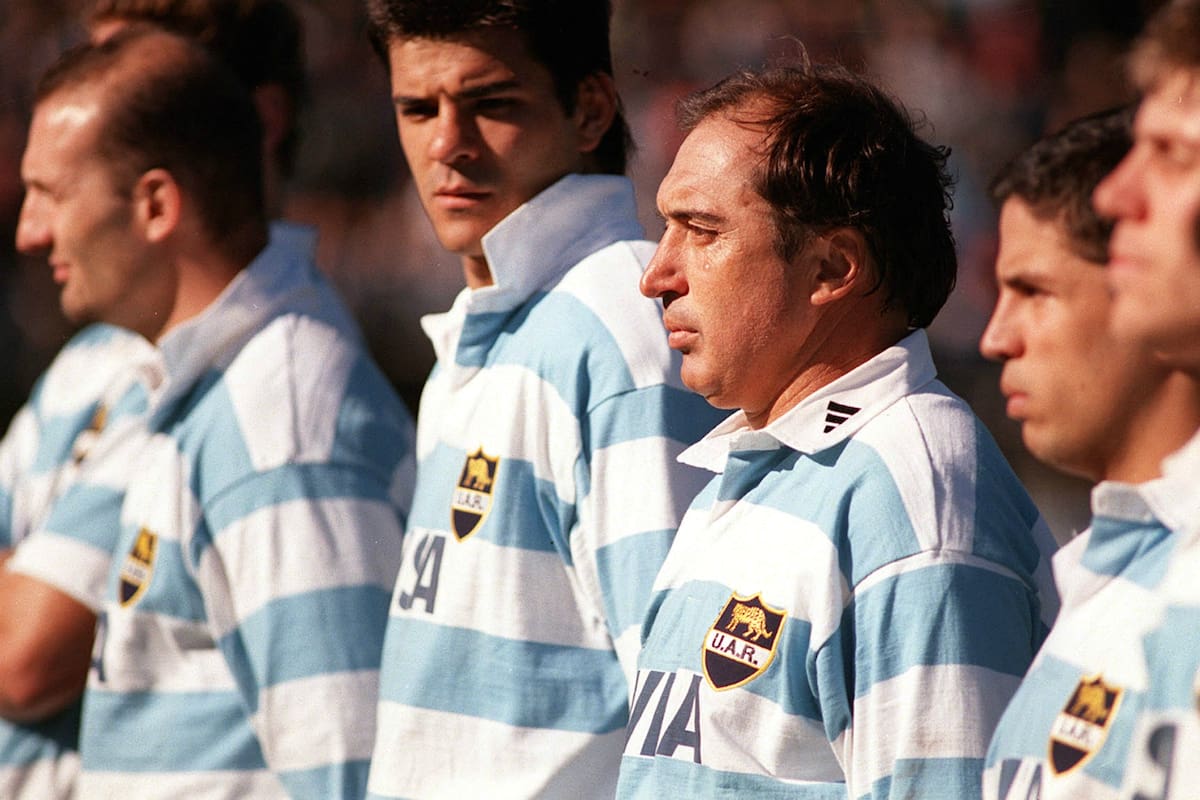 Pura emoción: con la camiseta de los Pumas