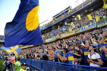 Pura pasión en la Bombonera, antes de la gran final