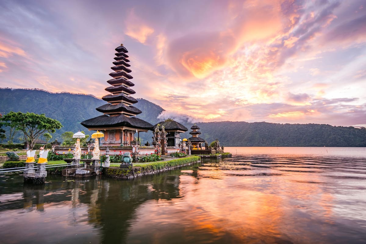Pura Ulun Danu Bratan en Bali, con 90,76 puntos