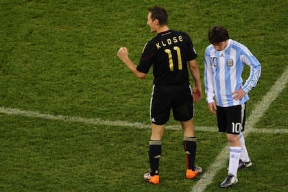 Klose elogió a Messi tras romper su récord