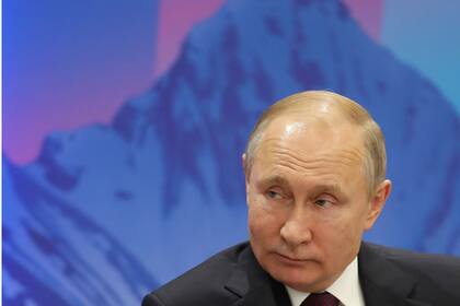 Putin, durante el foro en San Petersburgo
