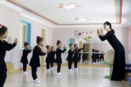 Pyongyang, Corea del Norte. Edición fotográfica de Jesica Rizzo