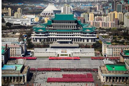 Pyongyang se prepara para celebrar el 105 aniversario del nacimiento de Kim Il-Sung