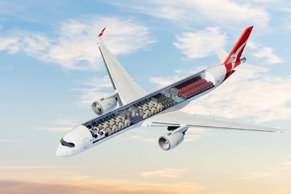 Qantas tendrá diseños superiores a los de cualquier otra aerolínea para sus nuevos trayectos ultralargos, que serán de 19 horas