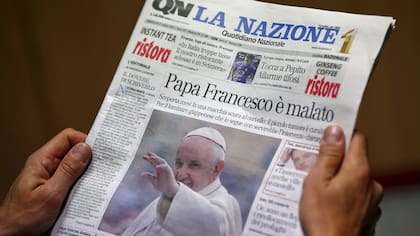 QN llevó a su portada la información sobre la supuesta enfermedad del Papa