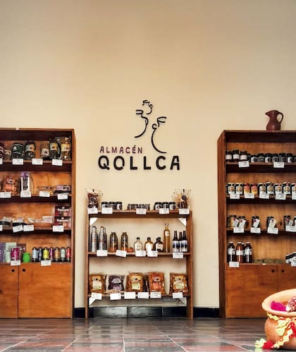 Qollca: productos de cosecha y factura local en Humahuaca.