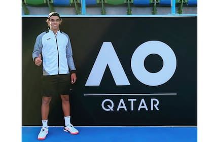 El argentino Francisco Cerúndolo, de 22 años y 139° del ranking, debutó en su primera qualy de Grand Slam (en Doha, para el Australian Open) y venció al español García López.