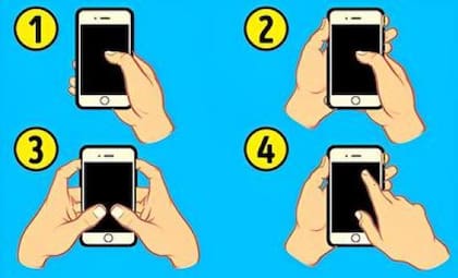 ¿Qué dice de tu personalidad la forma en la que agarrás el celular?