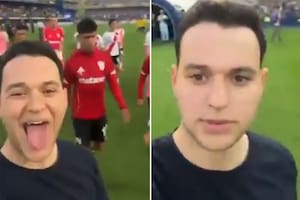 Qué dijo el joven de 20 años que fue agredido por Salas al finalizar el clásico entre Boca y River