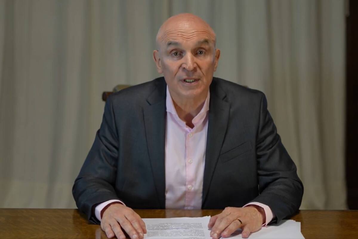 Qué dijo José Luis Espert sobre Fred Machado en el video que publicó