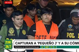 Las primeras palabras de Pequeño J tras ser detenido en Perú por el crimen de Morena, Brenda y Lara