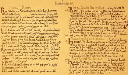 Qué es el Libro Domesday (FOTO: GETTY)