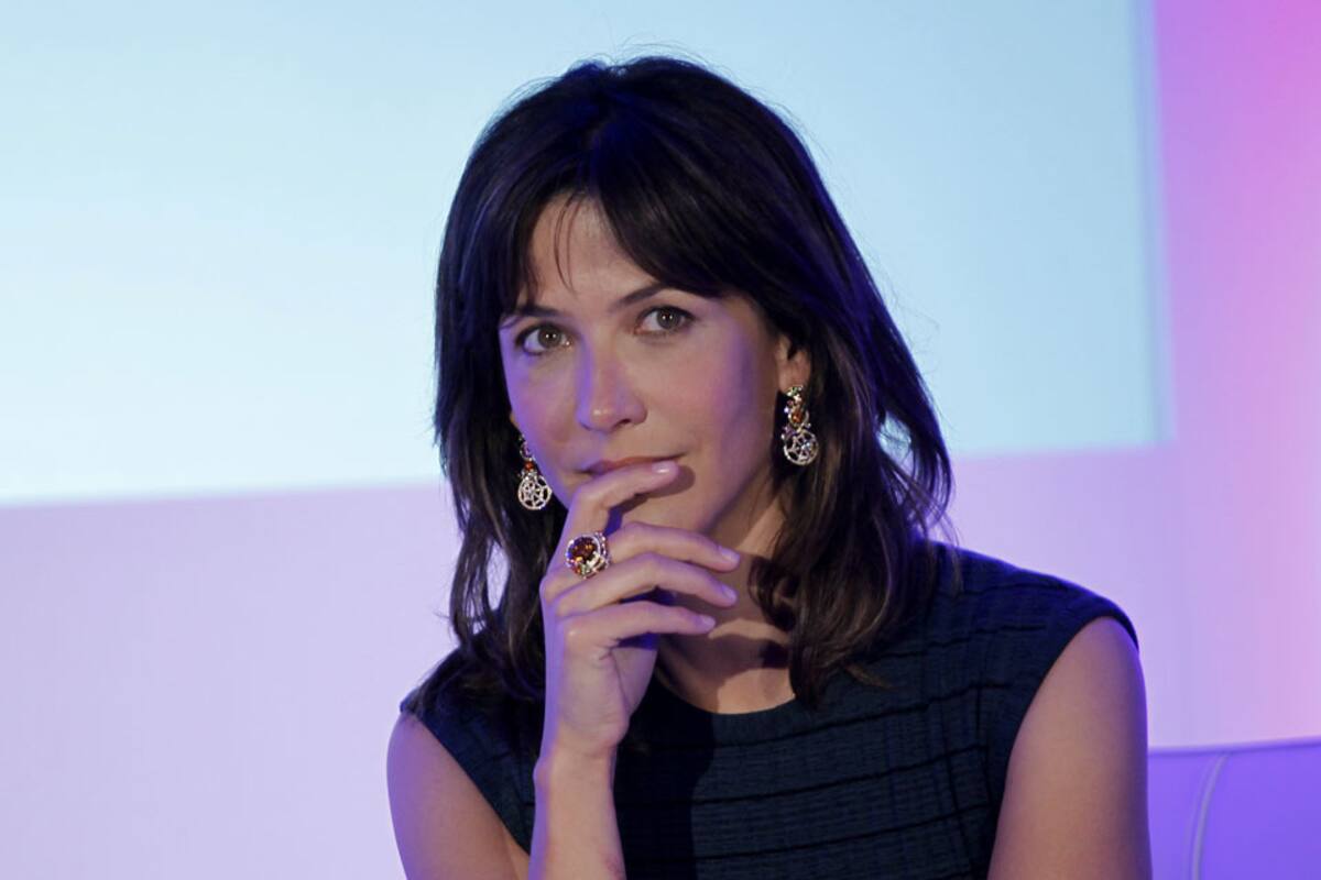¿Qué estará pensando Sophie Marceau en esta foto? Lo dejamos a su criterio