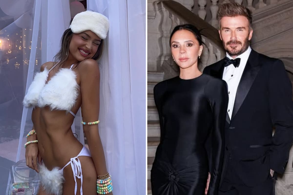 Qué fue lo que dijo la modelo Lexi Wood sobre los rumores en torno a la familia Beckham (Foto: Instagram @lexiwood @davidbeckham)