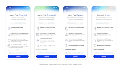 Qué incluyen las nuevas suscripciones de Meta One para creadores de contenido