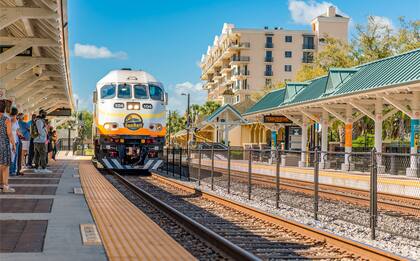 Qué ocurrirá con el tren SunRail en Florida (imagen ilustrativa difundida por SunRail).