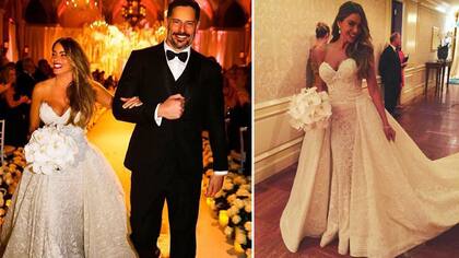 ¿Qué opinan del vestido de novia de Sofía Vergara?