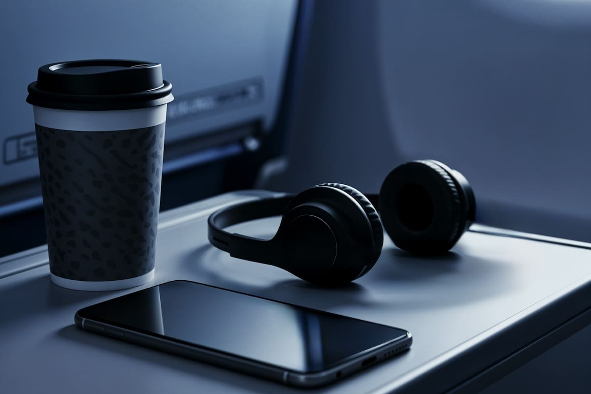 Qué pasa si no ponés el “modo avión” en el celular durante un vuelo (Foto ilustrativa: Freepik)