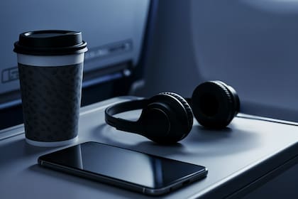 Qué pasa si no ponés el “modo avión” en el celular durante un vuelo (Foto ilustrativa: Freepik)