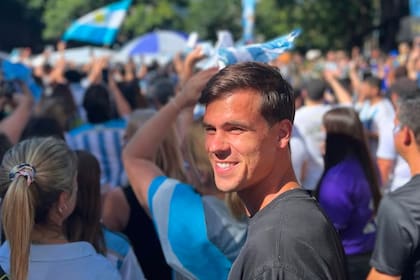 "Qué quilombo Argentinaaaa", escribió el tenista alemán Daniel Altmaier en Instagram, viviendo en nuestro país durante el título mundial de la selección en Qatar 2022