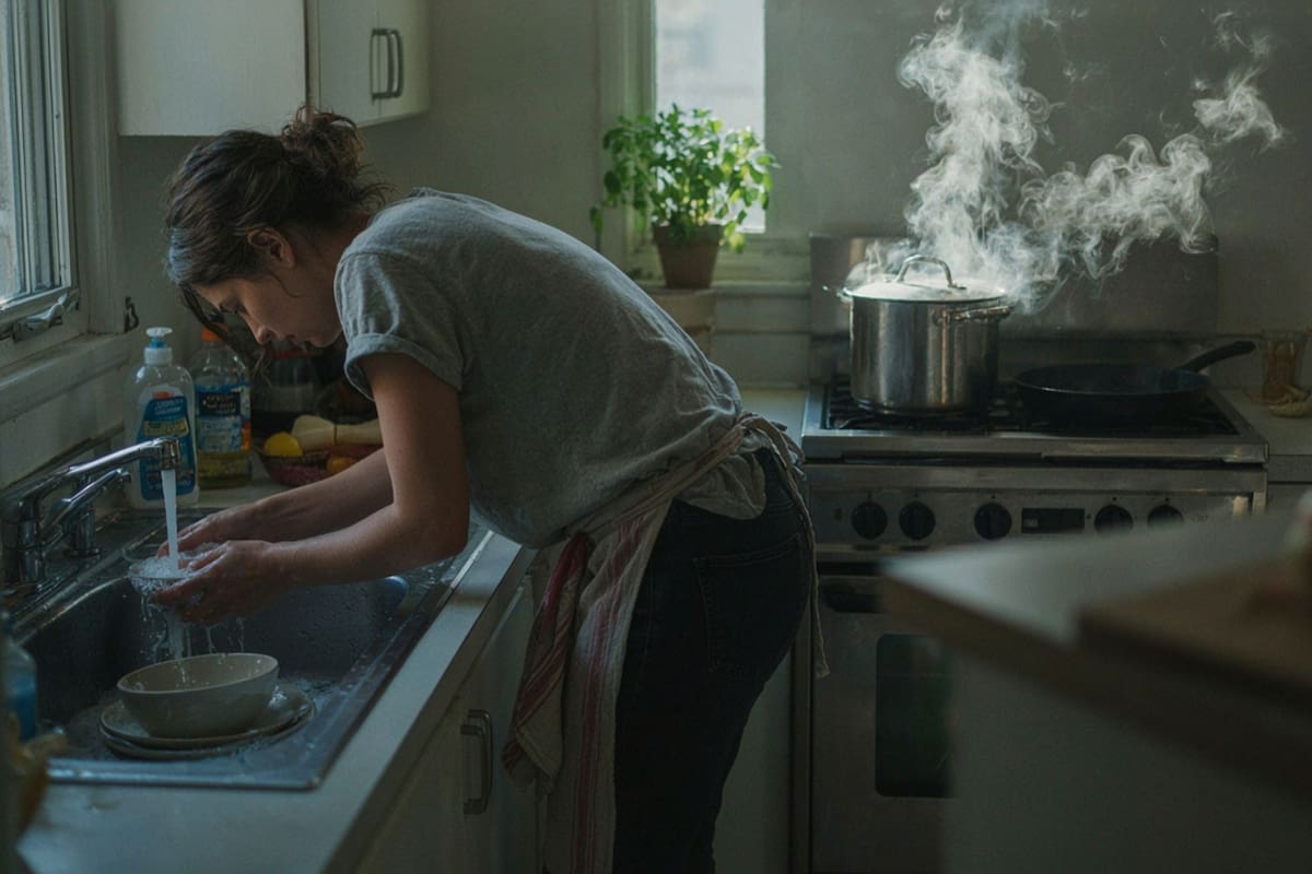 Qué significa cocinar y lavar los platos al mismo tiempo, según la psicología