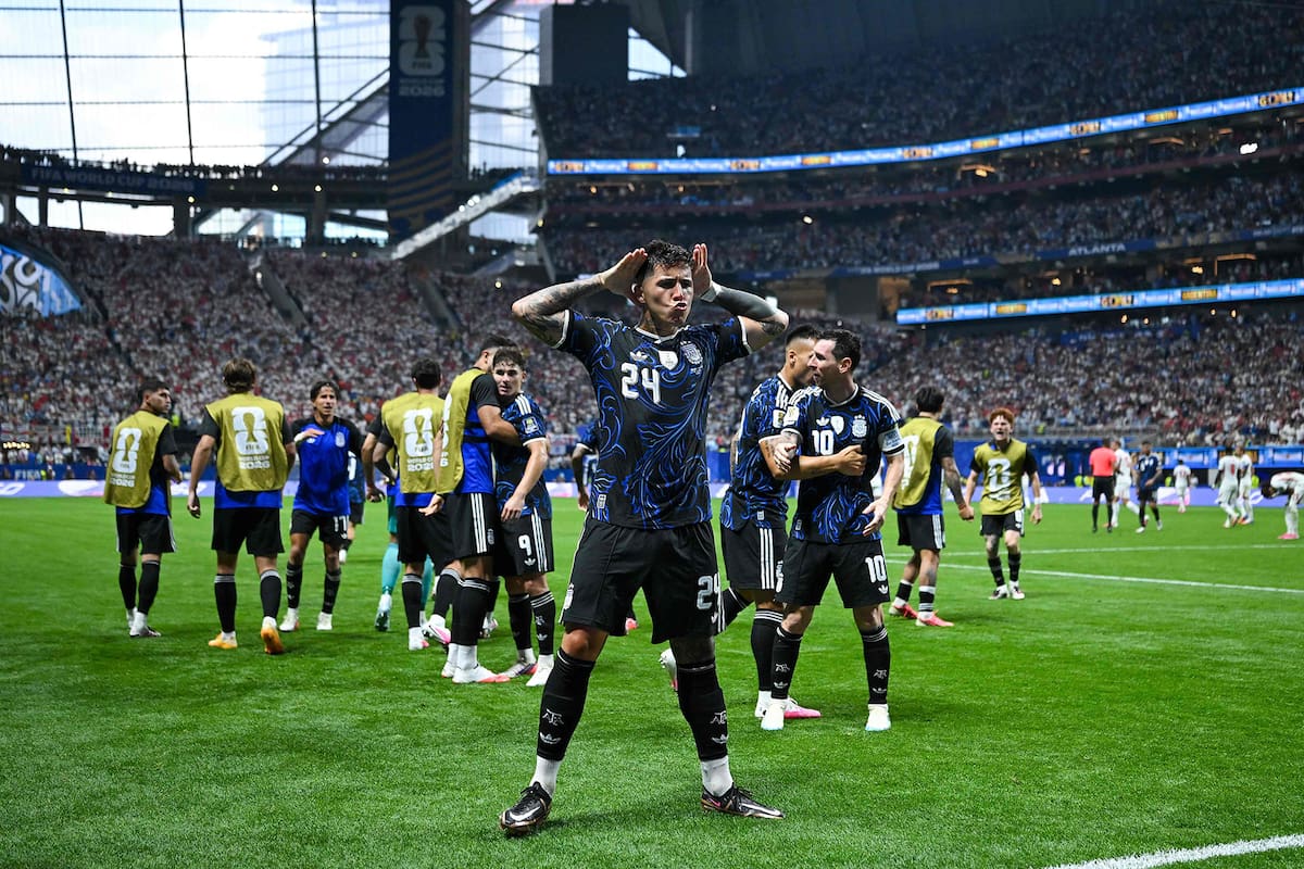 Qué significa el festejo de Enzo Fernández contra Inglaterra